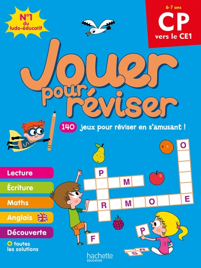 Jouer pour réviser - Du CP au CE1 - Cahier de vacances 2024 - Fabrice Mosca