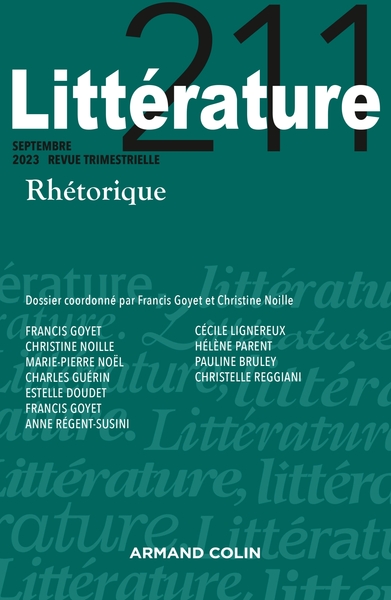 Littérature Nº211 3/2023 - Collectif