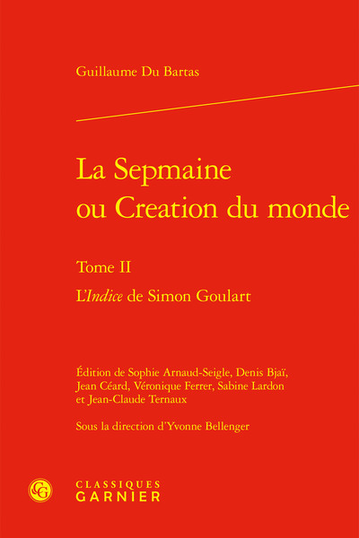 La Sepmaine ou Creation du monde