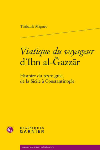 Viatique du voyageur d'Ibn al-Ǧazzār