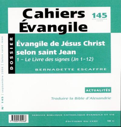 Cahiers Evangile N° 145, Septembre 20 Volume 145