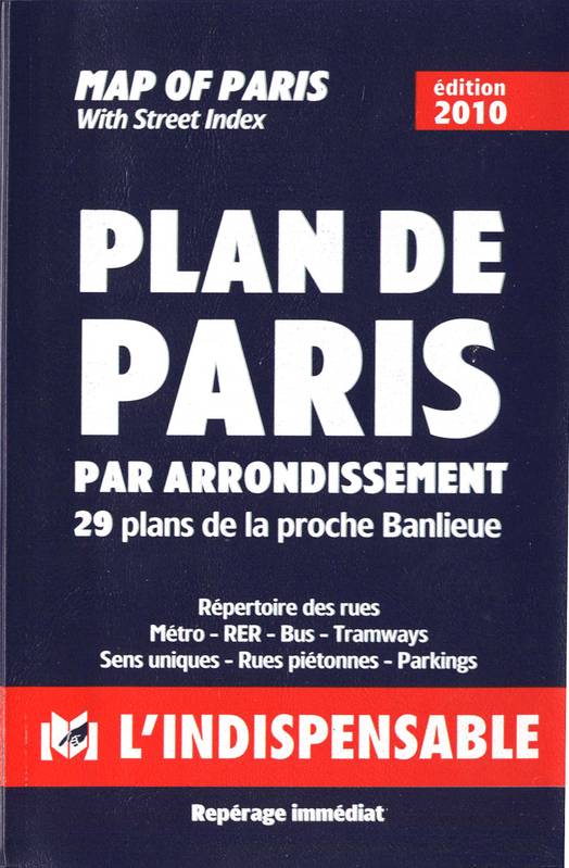 R14 - Plan Paris & Proche Banlieue, 9 X 13,5