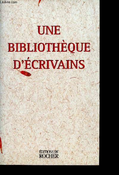 Une bibliothèque d'écrivains