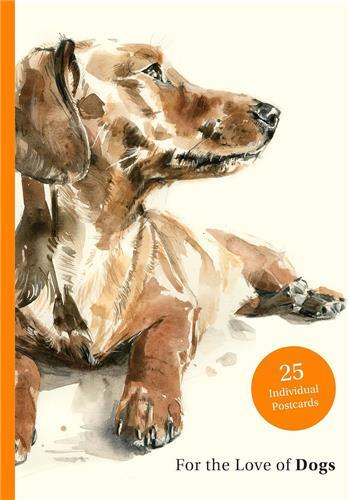 For the Love of Dogs 25 Postcards /anglais