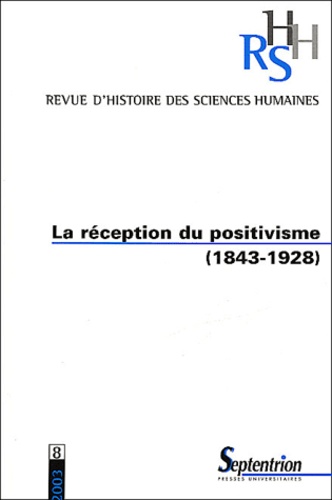 Revue d'histoire des sciences humaines N° 8/2003 Volume 8