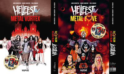 Coffret Hellfest 2 albums avec affiche HELL