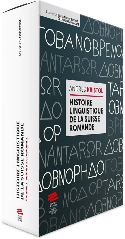 Histoire Linguistique De La Suisse Romande (3 Volumes)