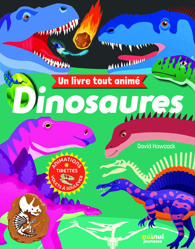 Un livre tout animé - Dinosaures