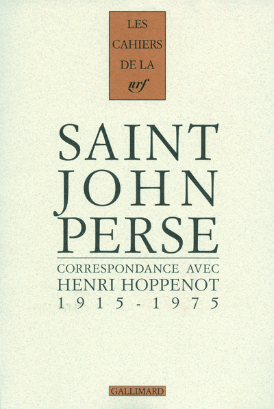 Cahiers Saint-John Perse. Volume 19