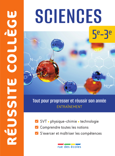 Réussite collège sciences 5e-3e