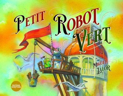 Petit robot vert