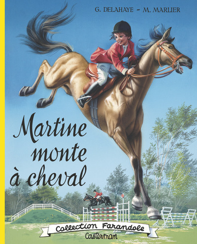 Martine monte à cheval (fac-similé)