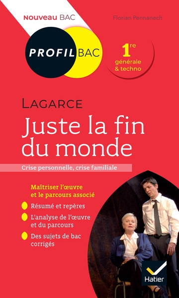 Profil - Lagarce, Juste la fin du monde - Florian Pennanech