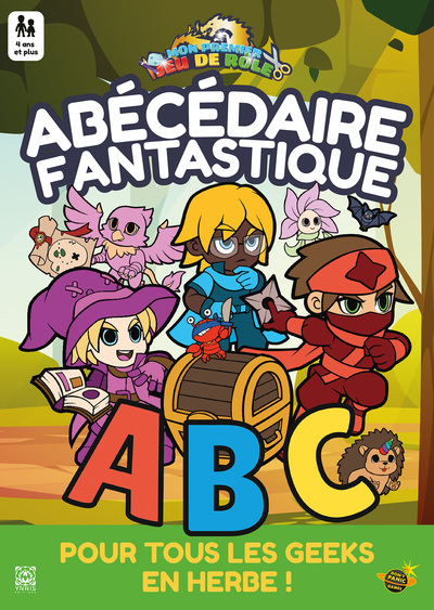 0 - Abécédaire fantastique, une aventure à colorier