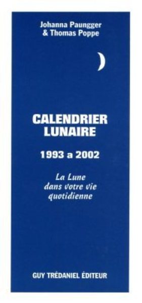 Calendrier lunaire de 1993 à 2002