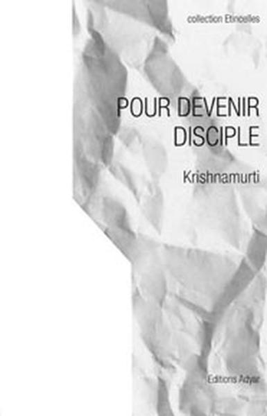 Pour devenir disciple