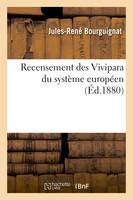 Recensement des Vivipara du système européen