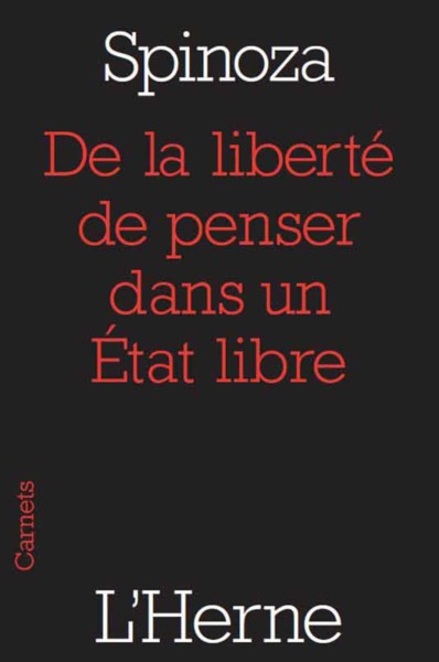 De La Liberté De Penser Dans Un Etat Libre