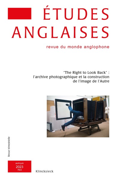 Etudes anglaises N° 2/2023, avril-juin 2023 Volume 2023
