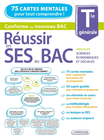 Réussir l'épreuve de spécialité SES au Bac - Tle générale - Arthur Guezengar