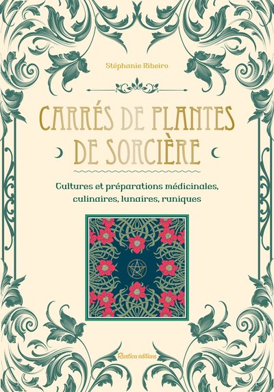 Carrés de plantes de sorcière