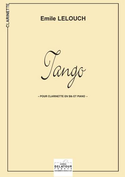 Tango Pour Clarinette Et Piano