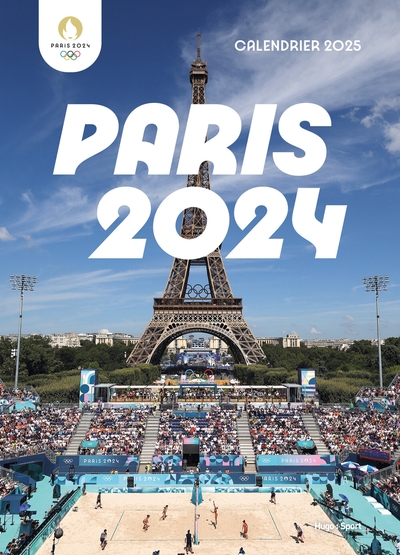 Grand format calendrier Paris 2024 - 2025