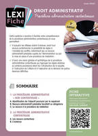 Droit administratif - procédure administrative contentieuse