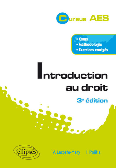 Introduction au droit - 3e édition