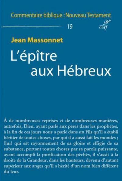 Commentaire De L'Épître Aux Hébreux