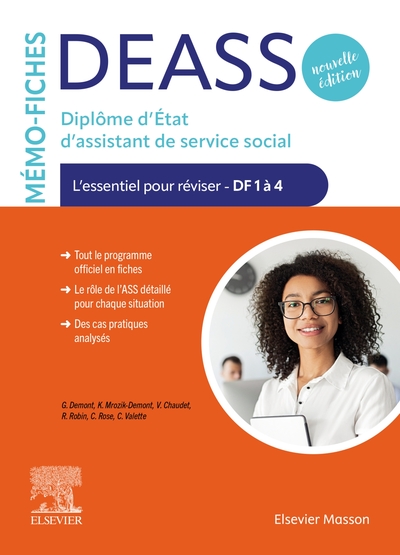 Mémo-Fiches DEASS - Diplôme d'État d'assistant de service social - Céline Rose