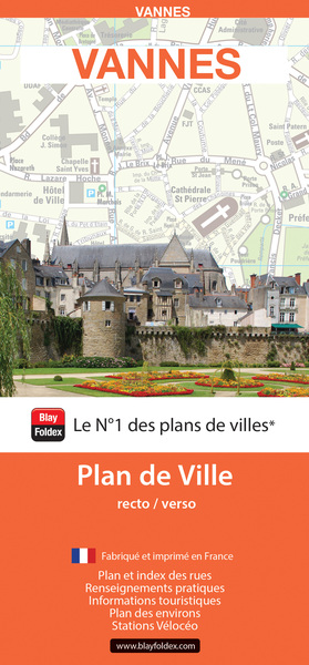 VANNES 2024 - Plan de ville