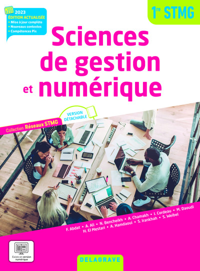 Réseaux STMG - Sciences de gestion et numérique 1re STMG (2023) - Pochette élève