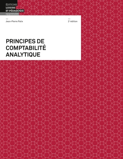 Principes de comptabilité analytique