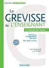 Le Grevisse de l'enseignant - L'analyse des textes - Jean-Christophe Pellat