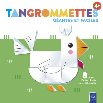 La poule - 4+ Tangrommettes géantes et faciles - Xxx