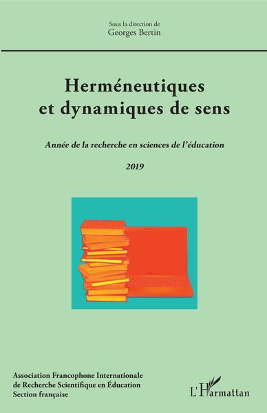 L'année de la recherche en sciences de l'éducation 2019 Volume 2019