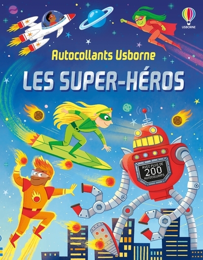 Les super-héros - Premiers autocollants - dès 3 ans