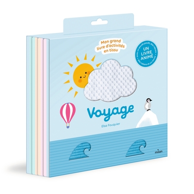 Voyage - Mon grand livre d'activités en tissu