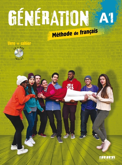 Génération 1 niv.A1 - Livre + Cahier + CD mp3 + DVD