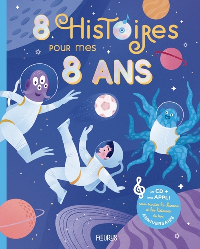 8 histoires pour mes 8 ans (+ CD) - Eve-Marie Bouché, Claire Renaud, Marie-Ange Richermo