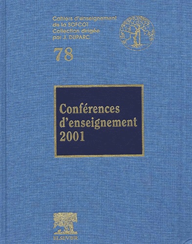 Conférence d'enseignement 2001