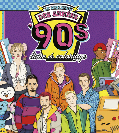 Le Meilleur des années '90s - Livre de coloriage