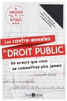 Les contre-annales de droit public