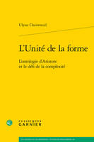 L'Unité de la forme