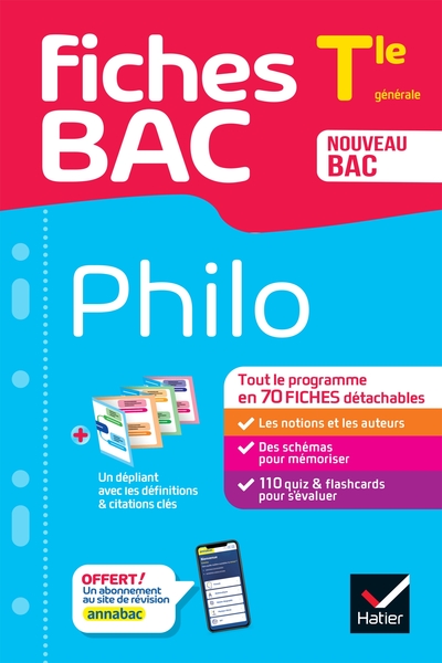 Fiches bac Philo Tle - Bac 2025