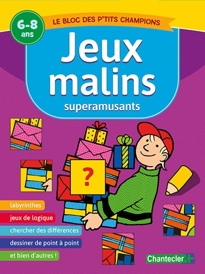 Jeux malins superamusants (6-8 a.) - Collectif