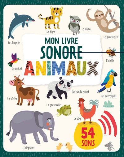 Mon Livre Sonore - Animaux Ne