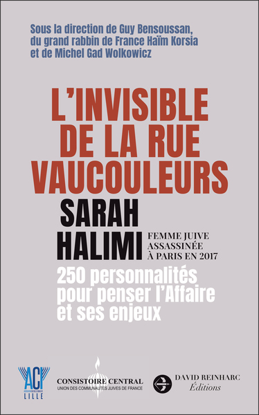 L'Invisible De La Rue Vaucouleurs, Sarah Halimi. Femme Juive Assassinée À Paris En 2017