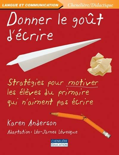 Donner Le Gout D'Ecrire - Anderson